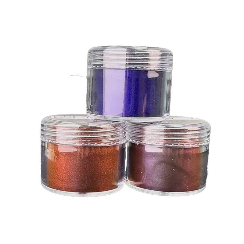 Pigmentos de mudança de cor de tons profundos para componentes de design industrial
